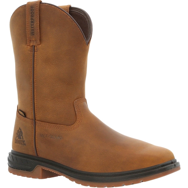 Rocky Worksmart, Men's 10 in Composite Toe Work Boot, Brown, 8.5, M, RKW0385 - RKW0360