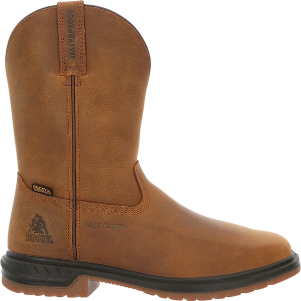Rocky Worksmart, Men's 10 in Composite Toe Work Boot, Brown, 8.5, M, RKW0385 - RKW0360
