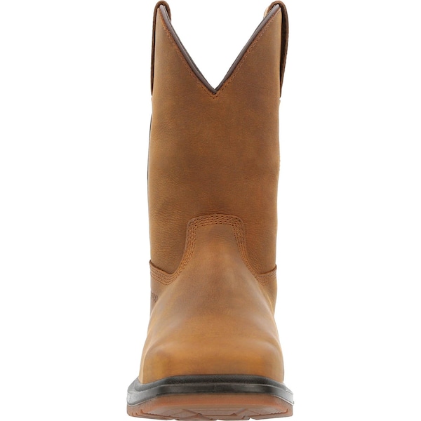 Rocky Worksmart, Men's 10 in Composite Toe Work Boot, Brown, 8.5, M, RKW0385 - RKW0360