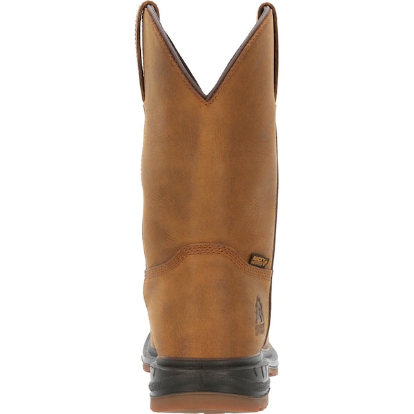Rocky Worksmart, Men's 10 in Composite Toe Work Boot, Brown, 8.5, M, RKW0385 - RKW0360