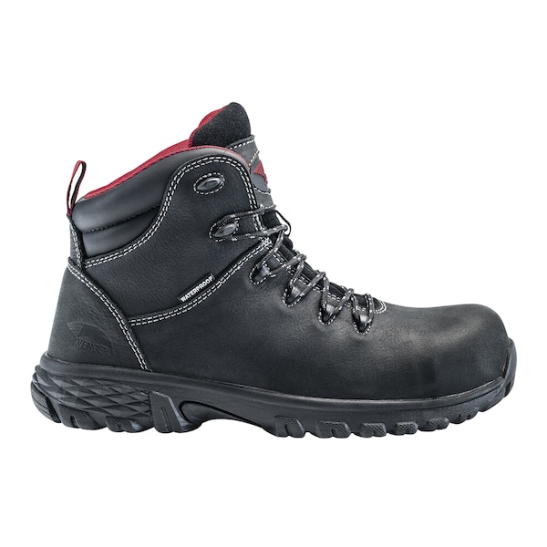 Avenger Safety Footwear Men's Aluminum Toe FLIGHT AT, MENS PR, Black, 13, Wide, A7422 - A7422-13W