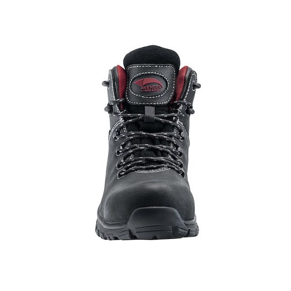 Avenger Safety Footwear Men's Aluminum Toe FLIGHT AT, MENS PR, Black, 13, Wide, A7422 - A7422-13W