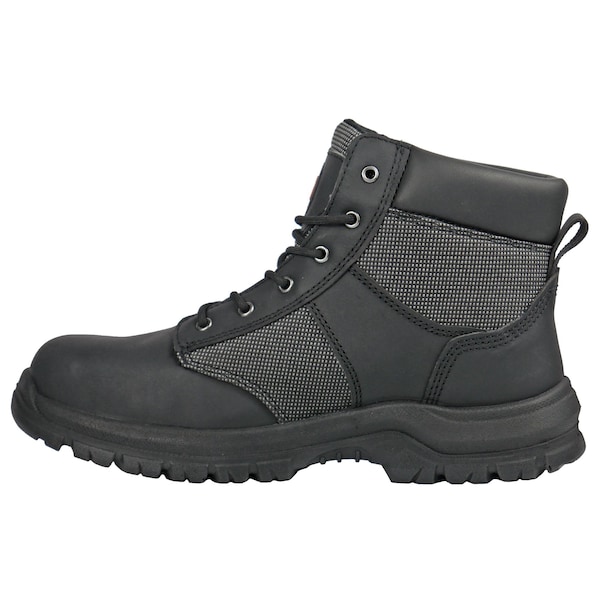 Hoss Boot Co Men's Work Boot, 7.5 Steel Toe, Black, 60160 - 60160