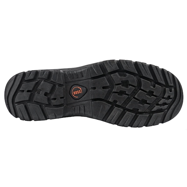 Hoss Boot Co Men's Work Boot, 7.5 Steel Toe, Black, 60160 - 60160