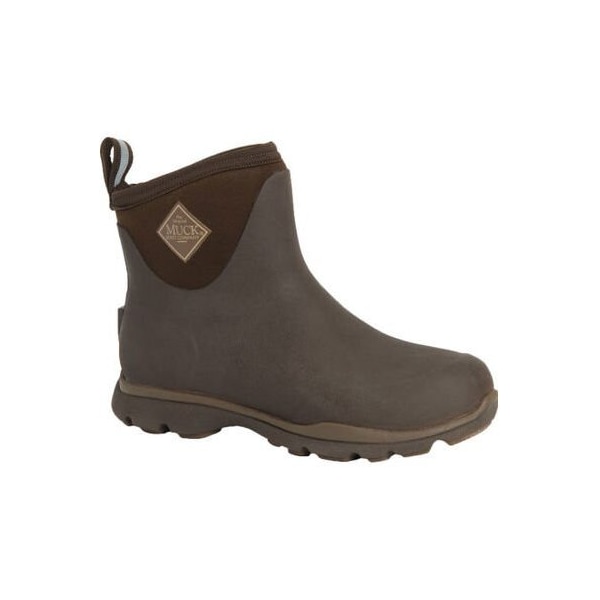 Muck Boot Co Arctic Excursion Waterproof Ankle Boot, 8.7 in Height, Brown, 14 - AELA-900-BRN-140