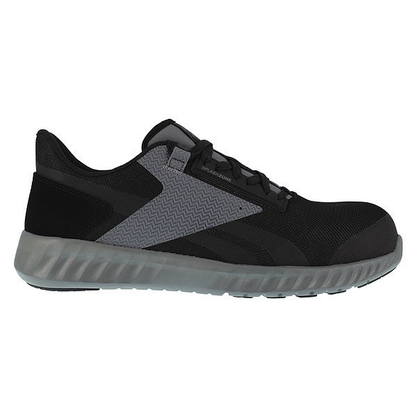 Reebok Men's 3 in Composite Toe Athletic Shoe, Black/Gray, W, RB4020 - RB4020