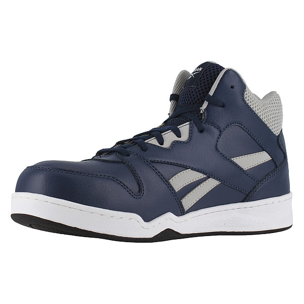 Reebok Men's Athletic High-Top Shoe, 8 1/2, Composite Toe, Navy, RB4133 - RB4133