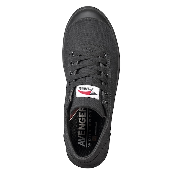 Avenger Safety Footwear Men Aluminum Toe BLADE 6 EYE AT, MENS PR, Black, Black, 13, Medium - A323-13M