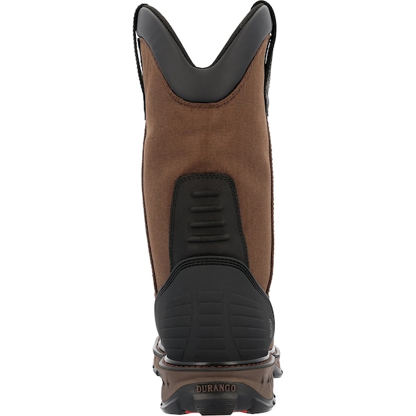 Durango Maverick XP, Men's 11 in Composite Toe Western Work Boot, Burly Brown/Black, 7.5, W, DDB0480 - DDB0480