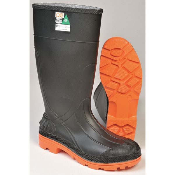 Honeywell Servus Men's Servus Rubber Boot, Steel Toe, 14" Height, Black, 11 - 75145C/11