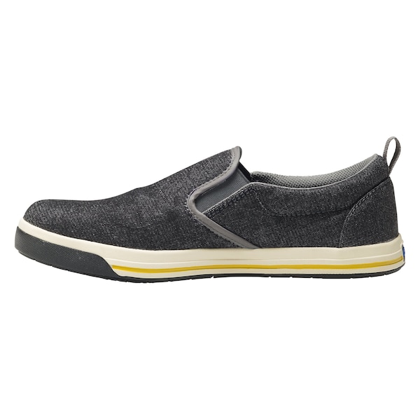 Nautilus Safety Footwear Men Steel Toe Size 7.5 WESTSIDE ST, MENS PR, Charcoal, 7.5, Wide - N1430-7.5W