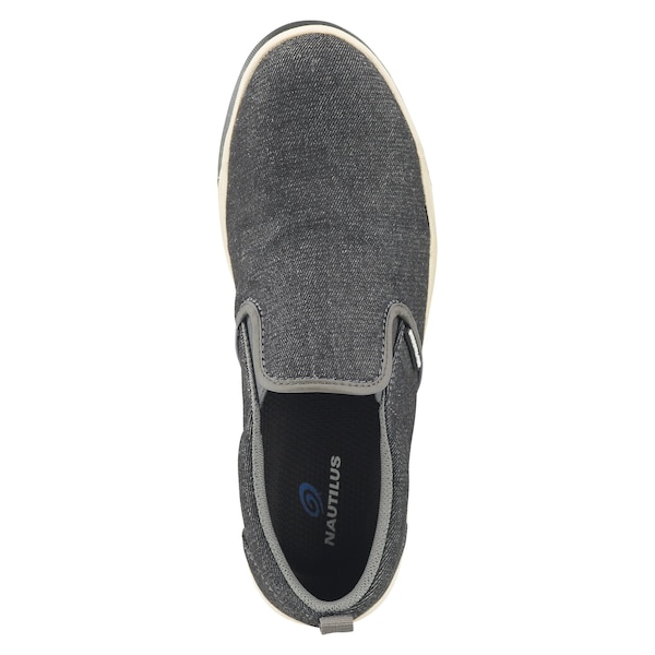 Nautilus Safety Footwear Men Steel Toe Size 7.5 WESTSIDE ST, MENS PR, Charcoal, 7.5, Wide - N1430-7.5W