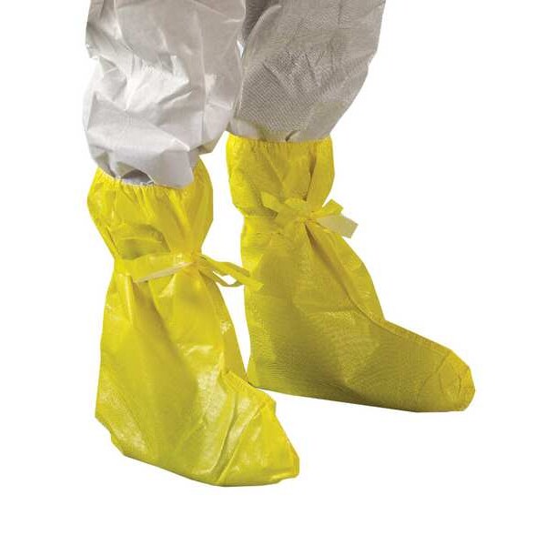 Ansell Boot Covers, Non-Woven Laminate, Yellow, 12 to 14 - YE30-W-92-406-05