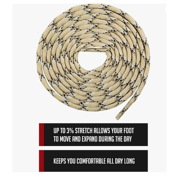 Ironlace Paracord 550 Shoelace, 45", Camo, PR1 - 550-45-07