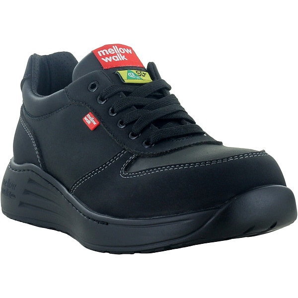 Mellow Walk Women's Oxford Shoe, Leather Upper, Polyurethane Outsole, Black, 6 1/2 - 474144BLK