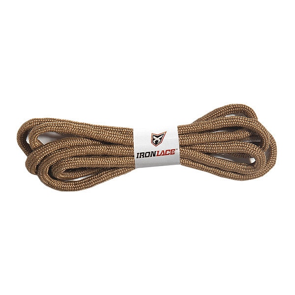 Ironlace Paracord 550 Shoelace, 72", Brown, PR1 - 550-72-04