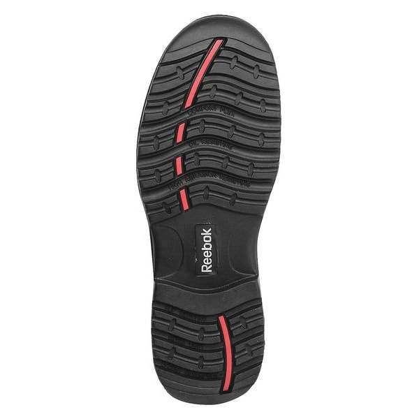 Reebok RB1007, Men's 6 in Composite Toe 6-Inch Work Boot, Black, 10, W, RB1007 - RB1007