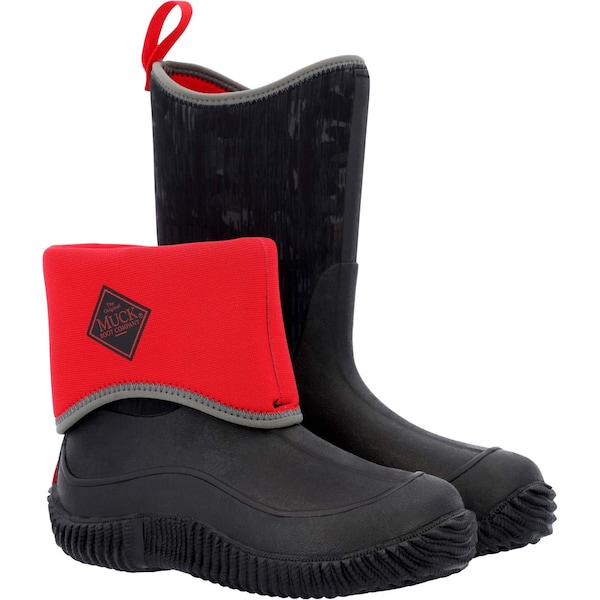 Muck Boot Co Youth Hale Kids Rubber Boot, Plain Toe, 12" Height, Black, 13 - KBH0CAM  M  130