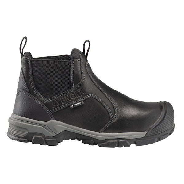Avenger Safety Footwear Men's Aluminum Toe RIPSAW ROMEO AT, MENS PR, Black, 10, Medium, A7341 - A7341-10M