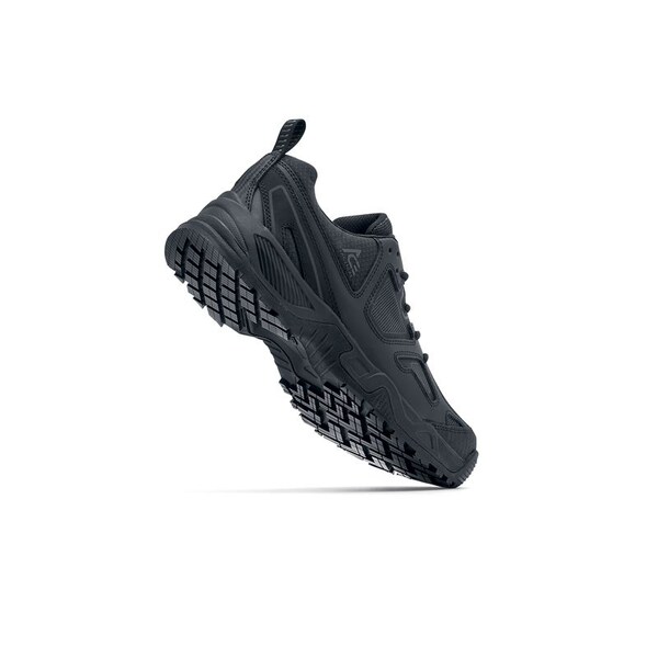 Shoes For Crews Defender, Unisex 12 Medium, Leather/Textile, Black - 64024