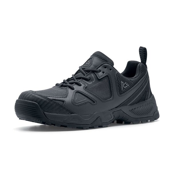 Shoes For Crews Defender, Unisex 12 Medium, Leather/Textile, Black - 64024