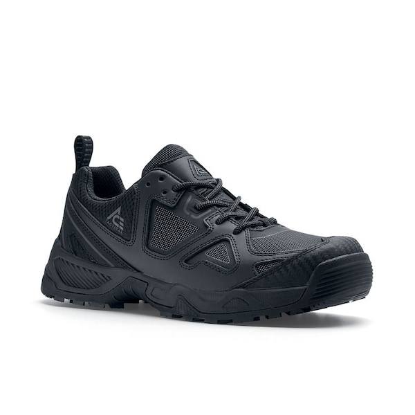 Shoes For Crews Defender, Unisex 12 Medium, Leather/Textile, Black - 64024