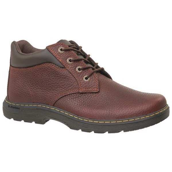 Dr. Martens Men's Oxford Shoe, 7 M, Leather, 5 in Height, Brown - R16946200