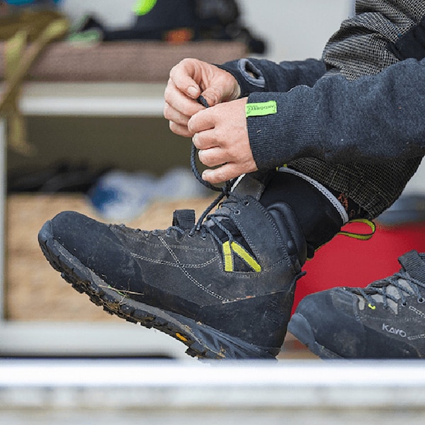 Arbortec 9 4 in., Steel Toe, Lime, KAYO - KAYO-LM-9