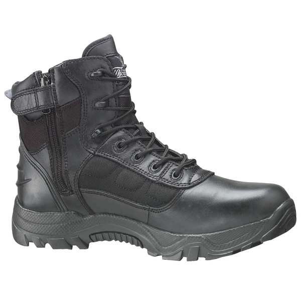 Thorogood Shoes The Deuce, Unisex 6 in Composite Toe 6-Inch Work Boot, Black, 11, W, 8046190 - 804-6190 11W