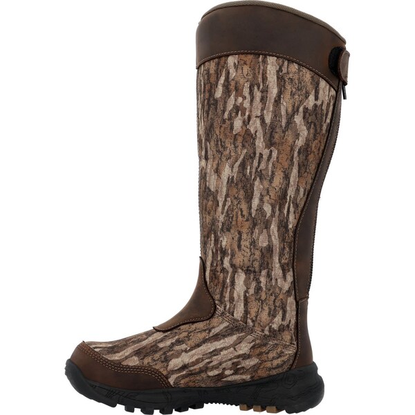 Rocky Youth Pull On Boot, 4 M, 16 in H, Mossy Oak Bottom Land - RKS0662Y