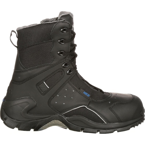 Rocky Men's Carbon Fiber Toe 8-Inch Work Boot, Black, 13, M, FQ0911113 - FQ0911113
