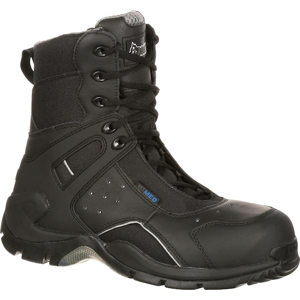 Rocky Men's Carbon Fiber Toe 8-Inch Work Boot, Black, 13, M, FQ0911113 - FQ0911113