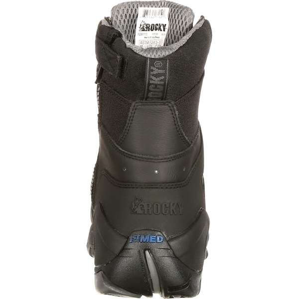 Rocky Men's Carbon Fiber Toe 8-Inch Work Boot, Black, 13, M, FQ0911113 - FQ0911113