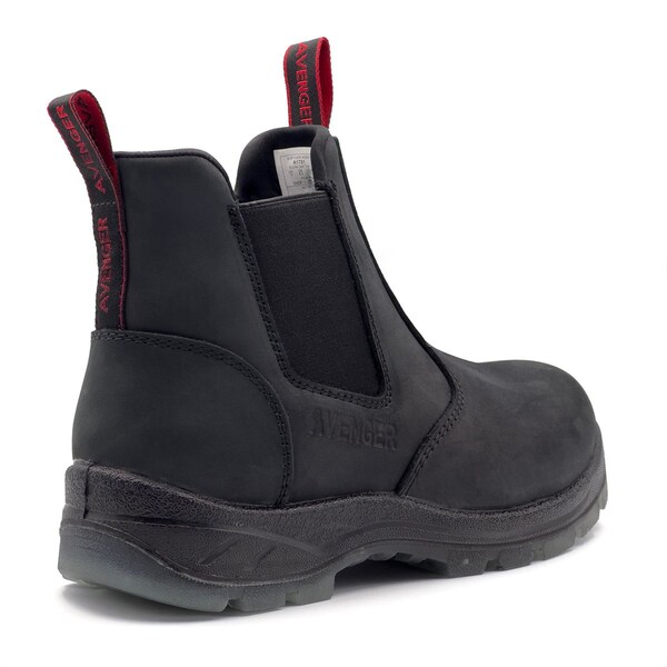 Avenger Work Boots Black Widow St - Men'S Boots - Soft Toe - Eh, Sr, Pr - Black/Black - Size: 12 - E - Wide - A1701-12W