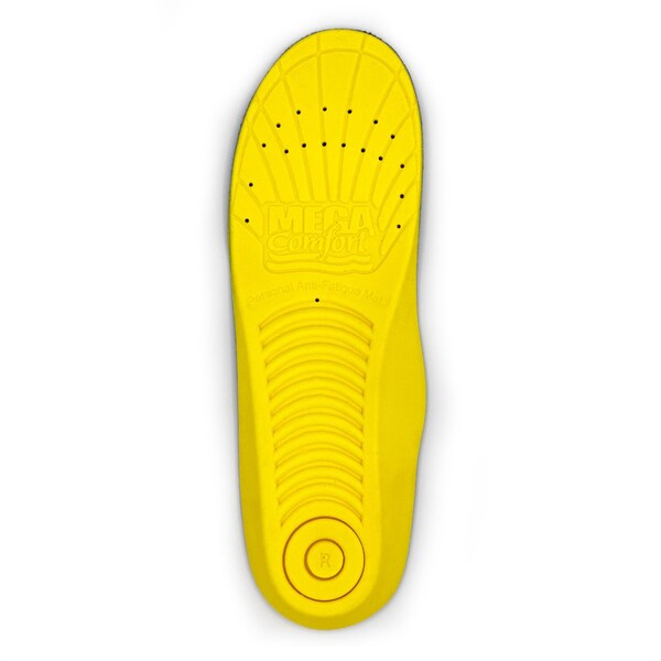 Mega Comfort - Insole - Personal Anti Fatigue Mat Dual Layered Memory Foam - Men'S 13 - PAM-M13