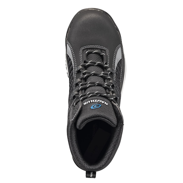 Nautilus Safety Footwear Men Aluminum Toe Size 13 URBAN AT, MENS PR, Black, Grey, 13, Medium - N1440-13M