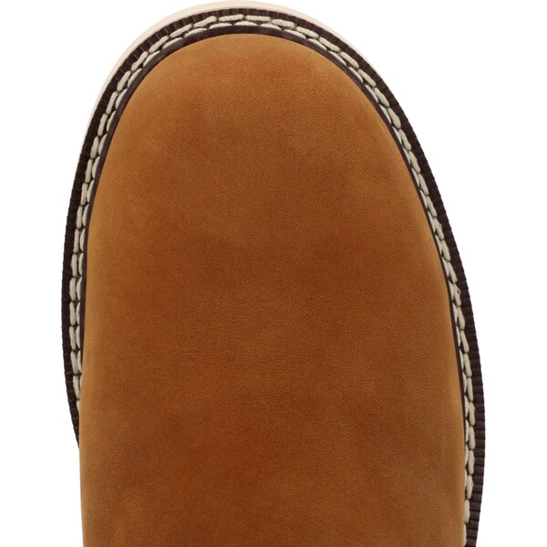 Georgia Men's Work Boot, 11 W, Steel Toe Toe, 10 in H, Barracuda Gold, GB00696 - GB00696