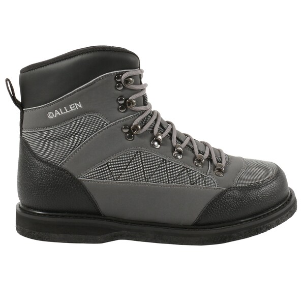 Allen Co Granite River Men's Felt Sole Wading Boots, Size 11, Gray - 15741