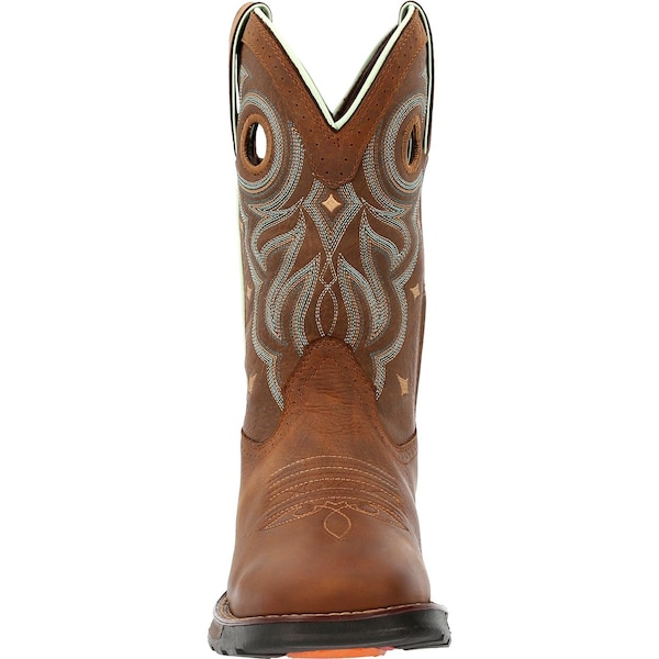 Durango Maverick, Women's Women's Waterproof Western Work Boot, 6.5 M, 10 in Height, Rugged Tan - DRD0417