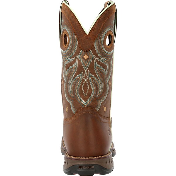 Durango Maverick, Women's Women's Waterproof Western Work Boot, 6.5 M, 10 in Height, Rugged Tan - DRD0417