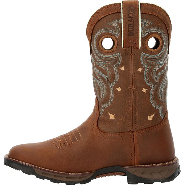Durango Maverick, Women's Women's Waterproof Western Work Boot, 6.5 M, 10 in Height, Rugged Tan - DRD0417