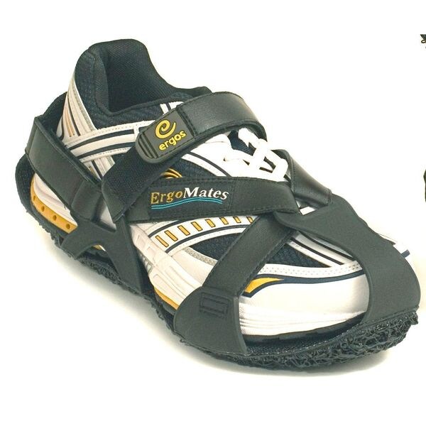 Ergomates Overshoes, PVC, EVA Foam, 3 in Height, Black, M - G87803B
