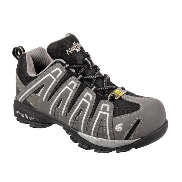 Nautilus Safety Footwear Men Composite Toe Size 8 SWITCH CT, MENS PR, Grey, 8, Wide - N1340-8W