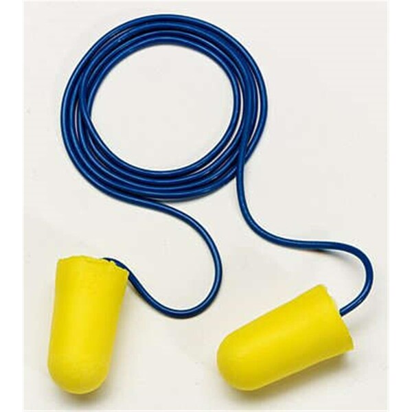 Ear Taperfit-2-Regular  Plugs with Cord, Yellow - 247-312-1223