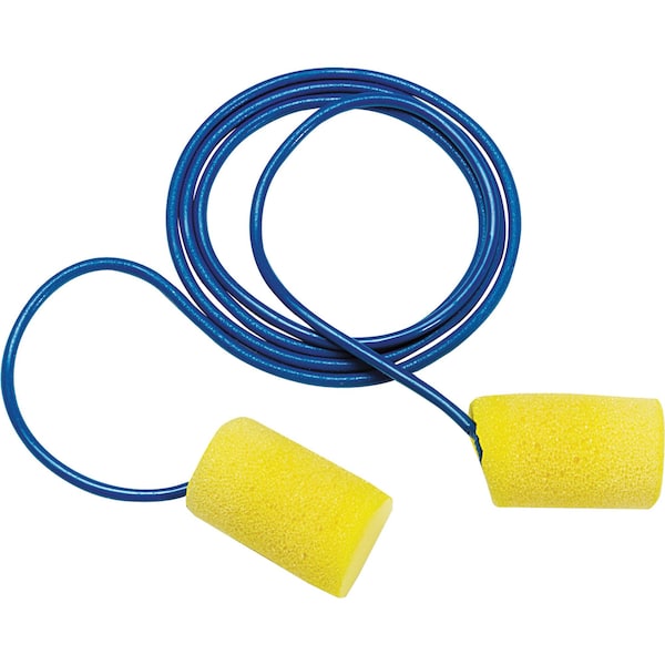3M E-A-R Classic Disposable Ear Plugs, 29 dB, Yellow, 200 PK - 3111101