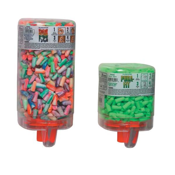 Moldex SparkPlugs Ear Plug Dispenser, PlugStation, Uncorded, Bullet Shape, NRR 33 dB, 250 Pairs - 6644
