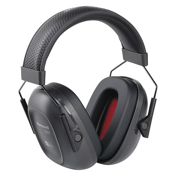 Honeywell Howard Leight Over-the-Head Ear Muffs, 24 dB, VeriShield, Black - 1035100-VS