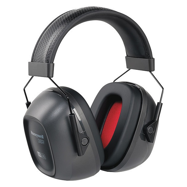 Honeywell Howard Leight VeriShield 100 Series Over-the-Head Earmuffs, Passive Protection, NRR 30 dB, Foam, Black - 1035108-VS