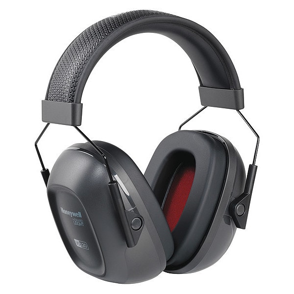 Honeywell Howard Leight VeriShield 100 Series Over-the-Head Earmuffs, Passive Protection, NRR 26 dB, Foam, Black - 1035104-VS