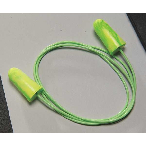 Moldex Goin' Green(R) Disposable Foam Ear Plugs, Bullet Shape, 33 dB, Green, 100 PK - 6622